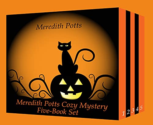 Meredith Potts Halloween Cozy Mystery 5-Book Set