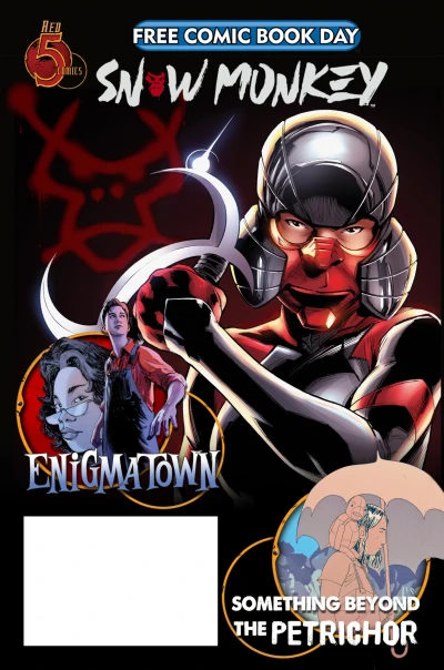 FCBD 2025 RED 5 COMIC ADVENTURES